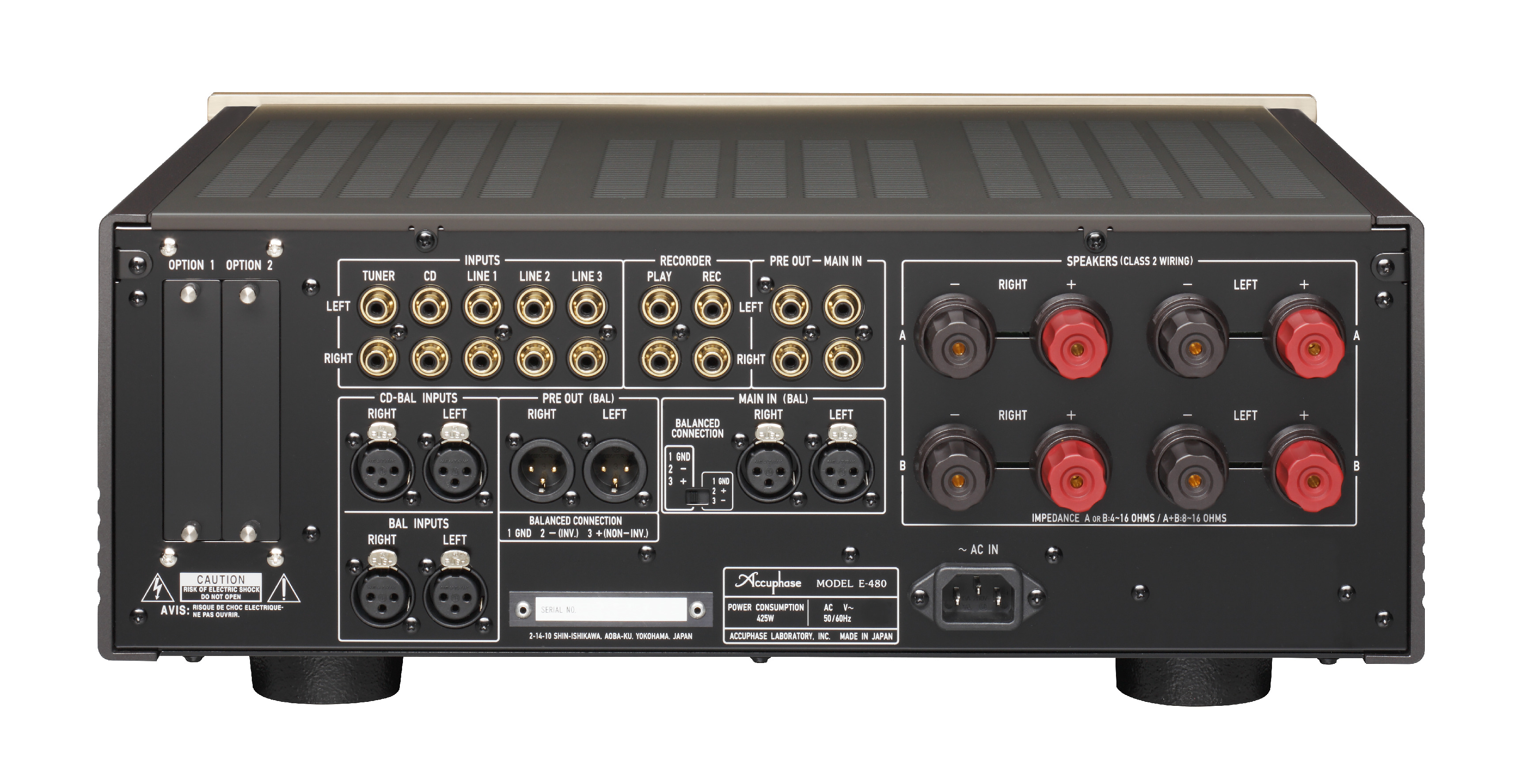 Accuphase E-480: Integrierter Stereoverstärker