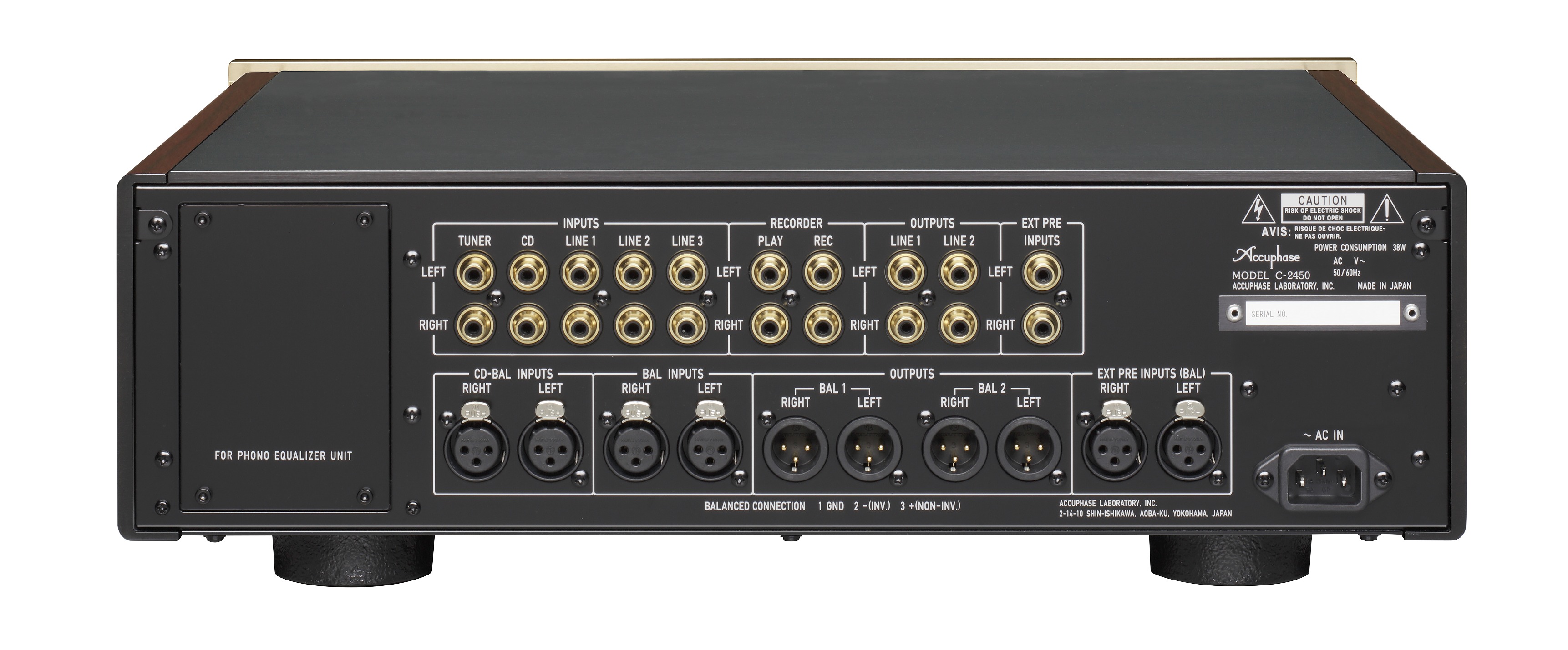 Accuphase C-2450: Präzisions-Stereo-Vorverstärker