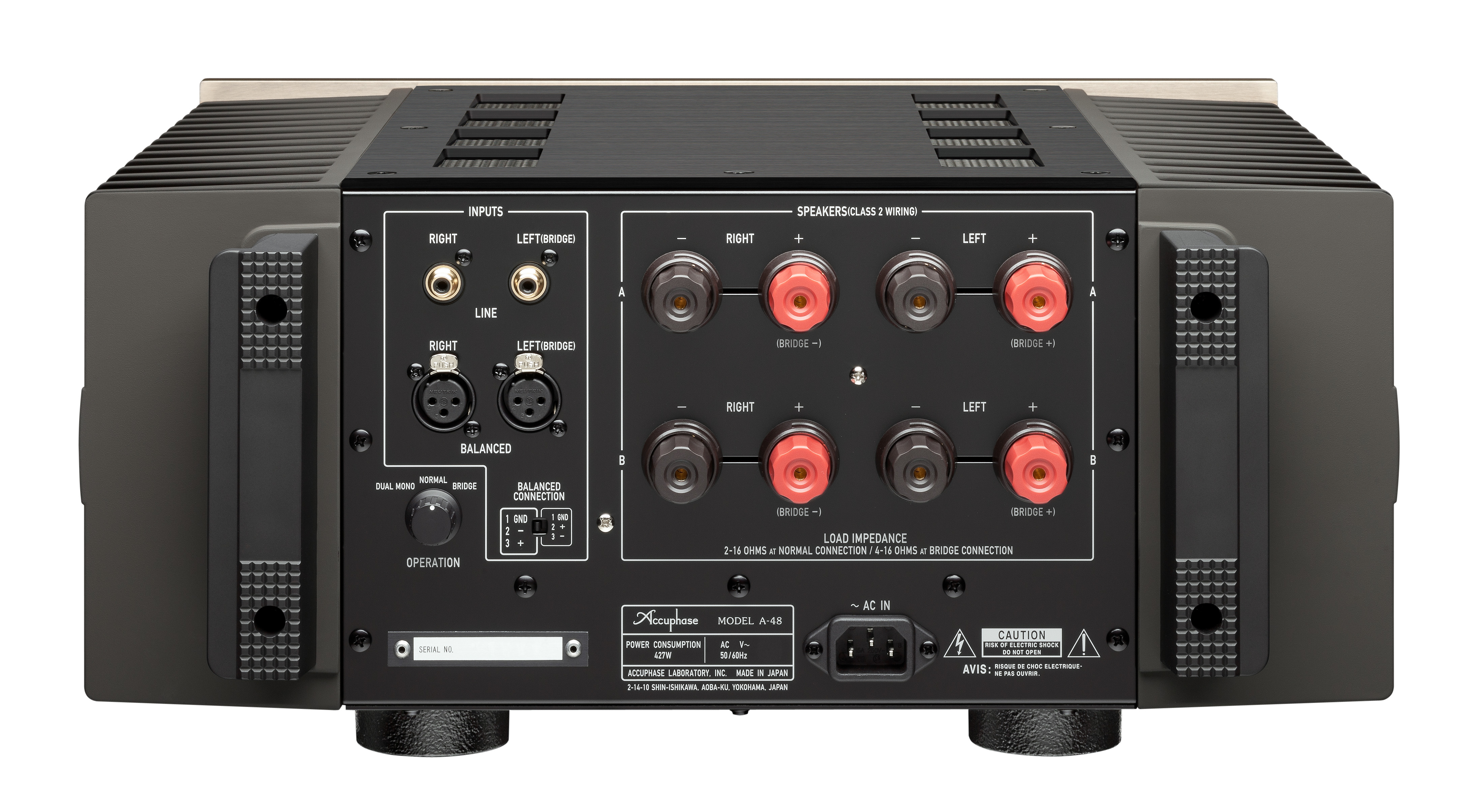 Accuphase A-48: Class-A-Stereo-Leistungsverstärker