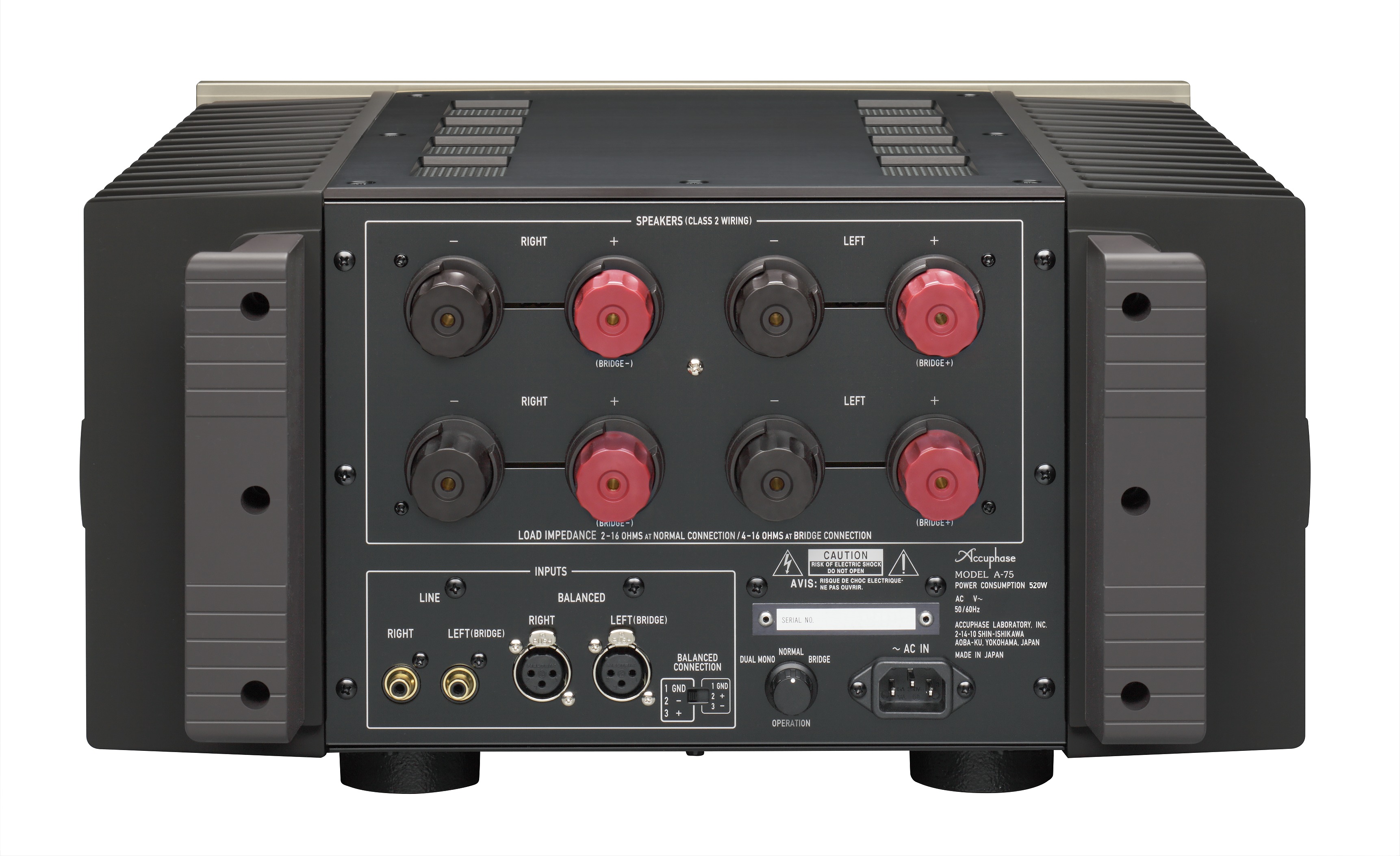Accuphase A-75: Klasse-A-Stereo-Leistungsverstärker
