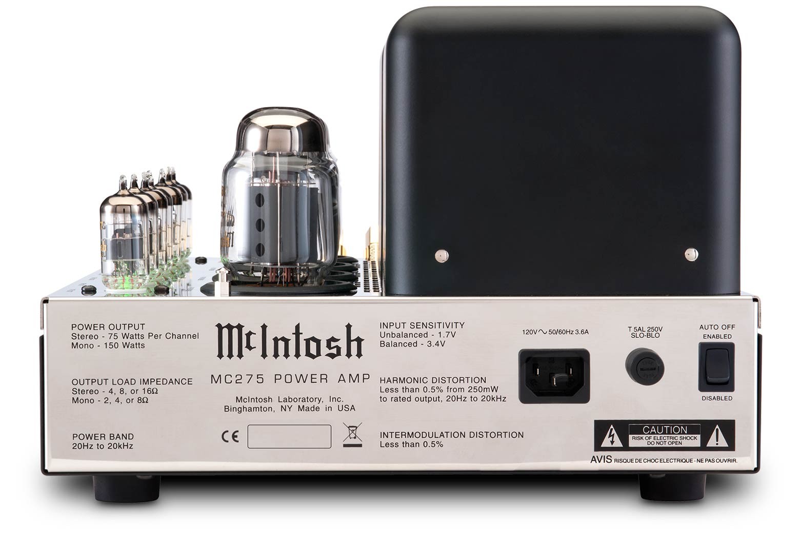 McIntosh MC275 AC  Röhren-Stereo-Endstufe 
