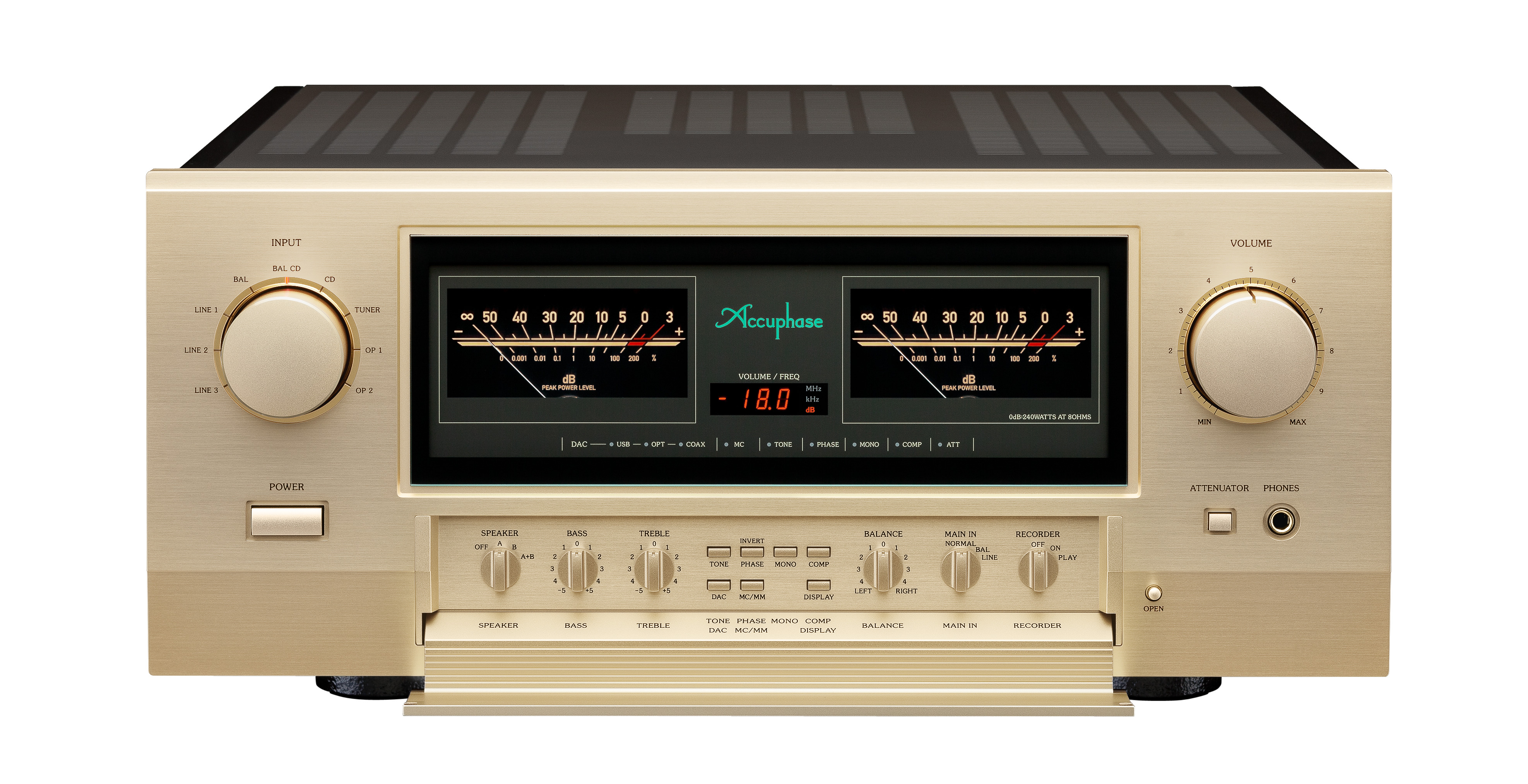 Accuphase E-5000: Integrierter Class-AB-Stereo-Verstärker