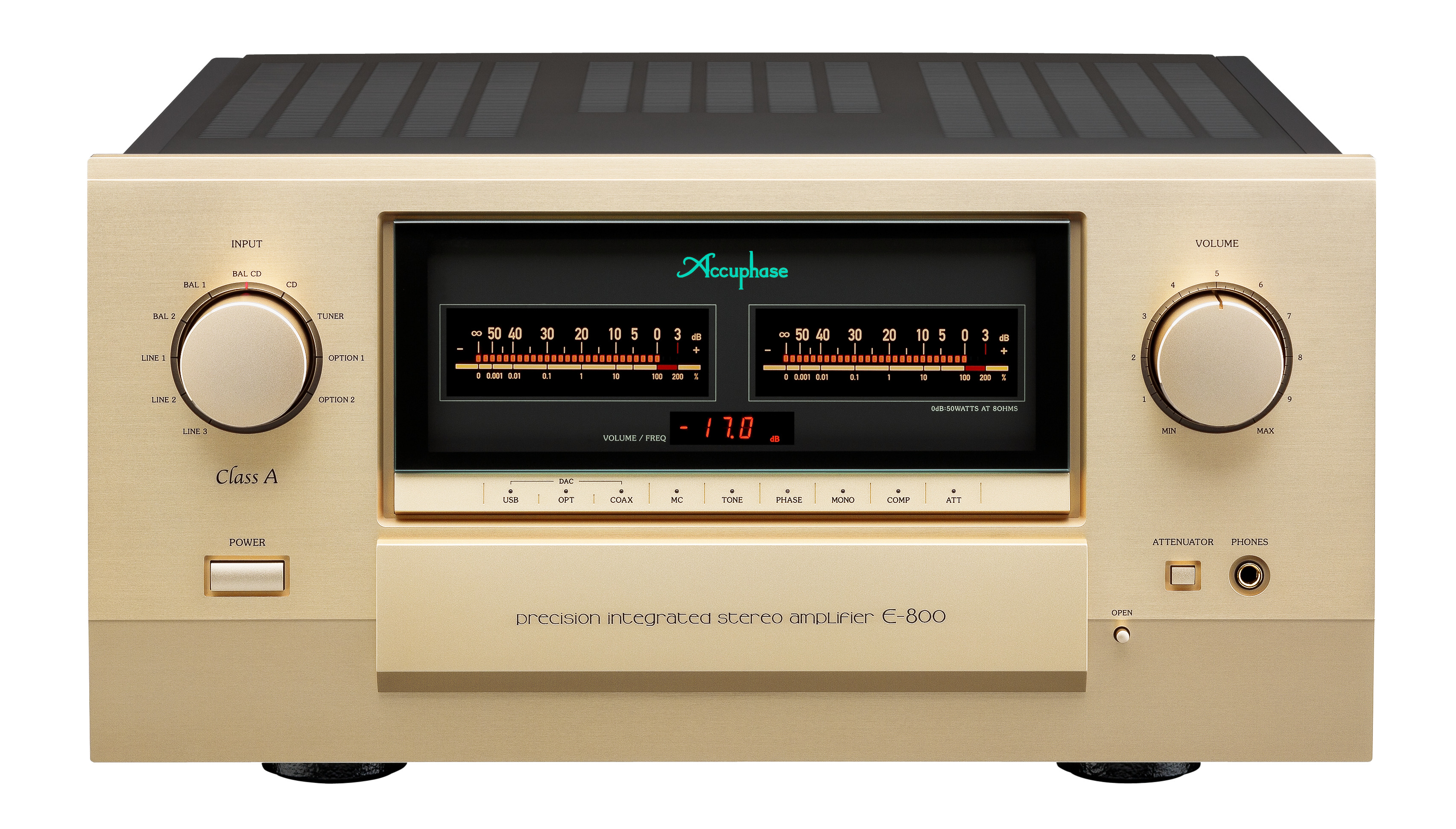 Accuphase E-800: Integrierter Class-A-Stereo-Verstärker