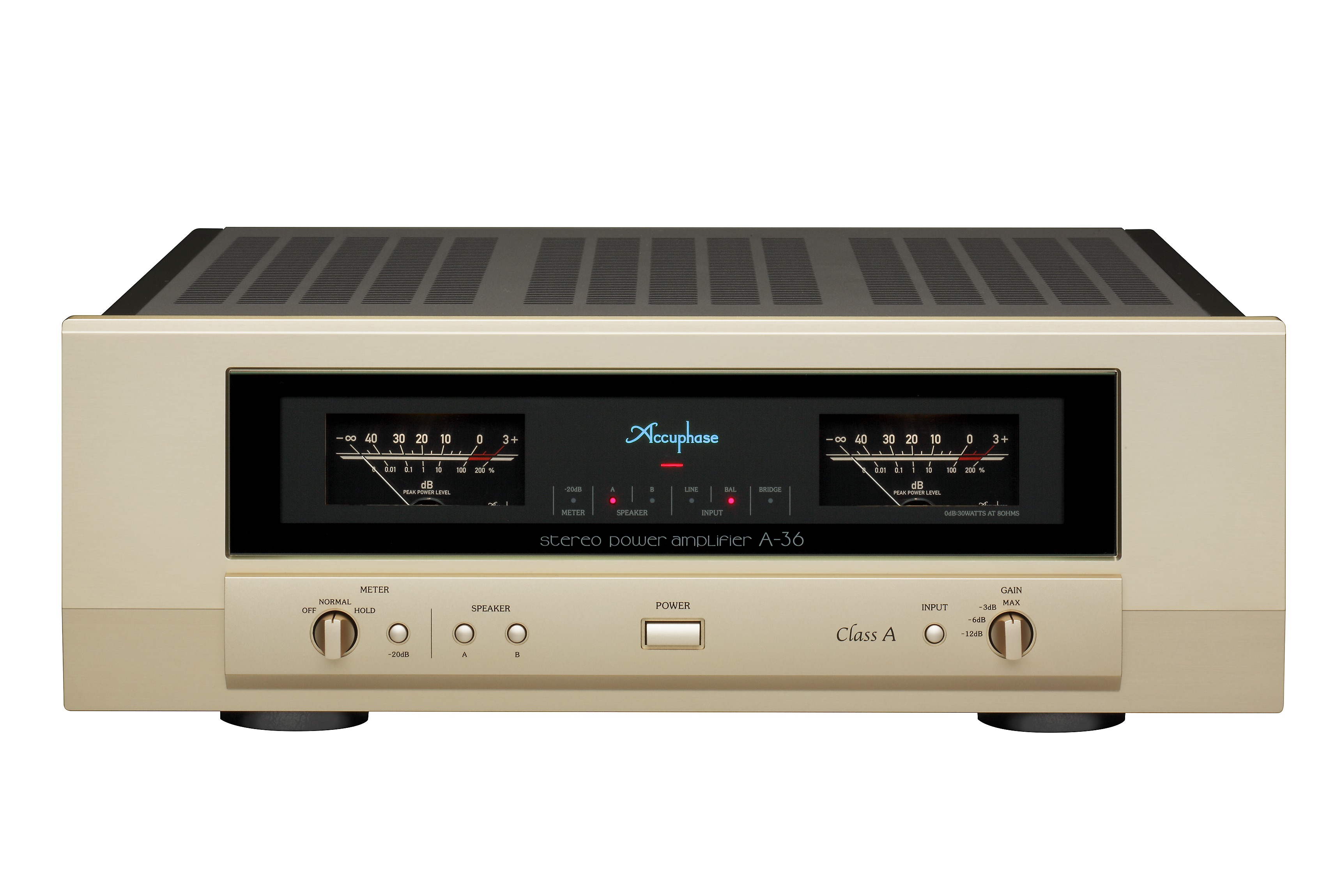 Accuphase A-36: Klasse-A-Stereo-Leistungsverstärker