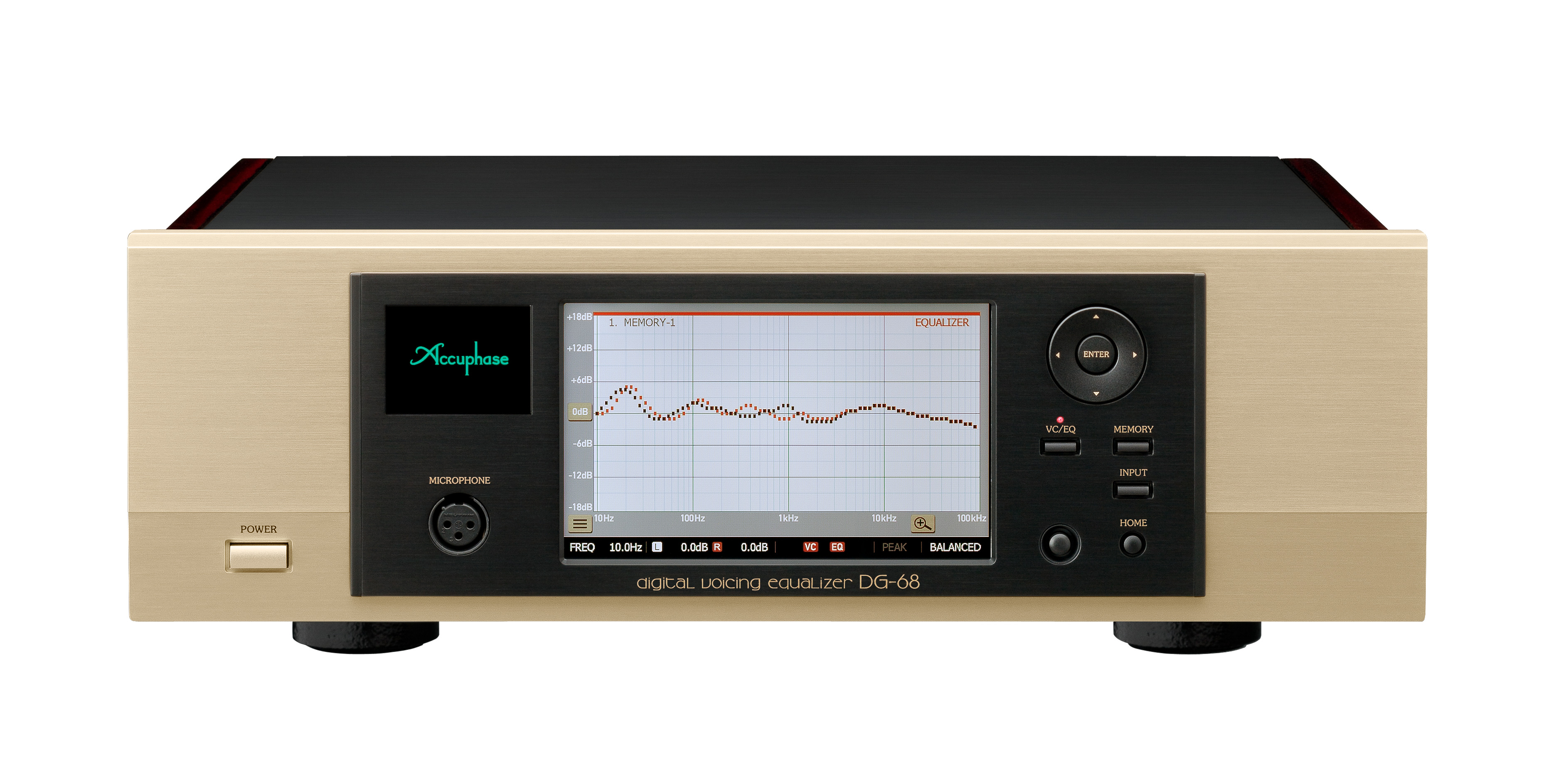 Accuphase DG-68: Digital Voicing Equalizer