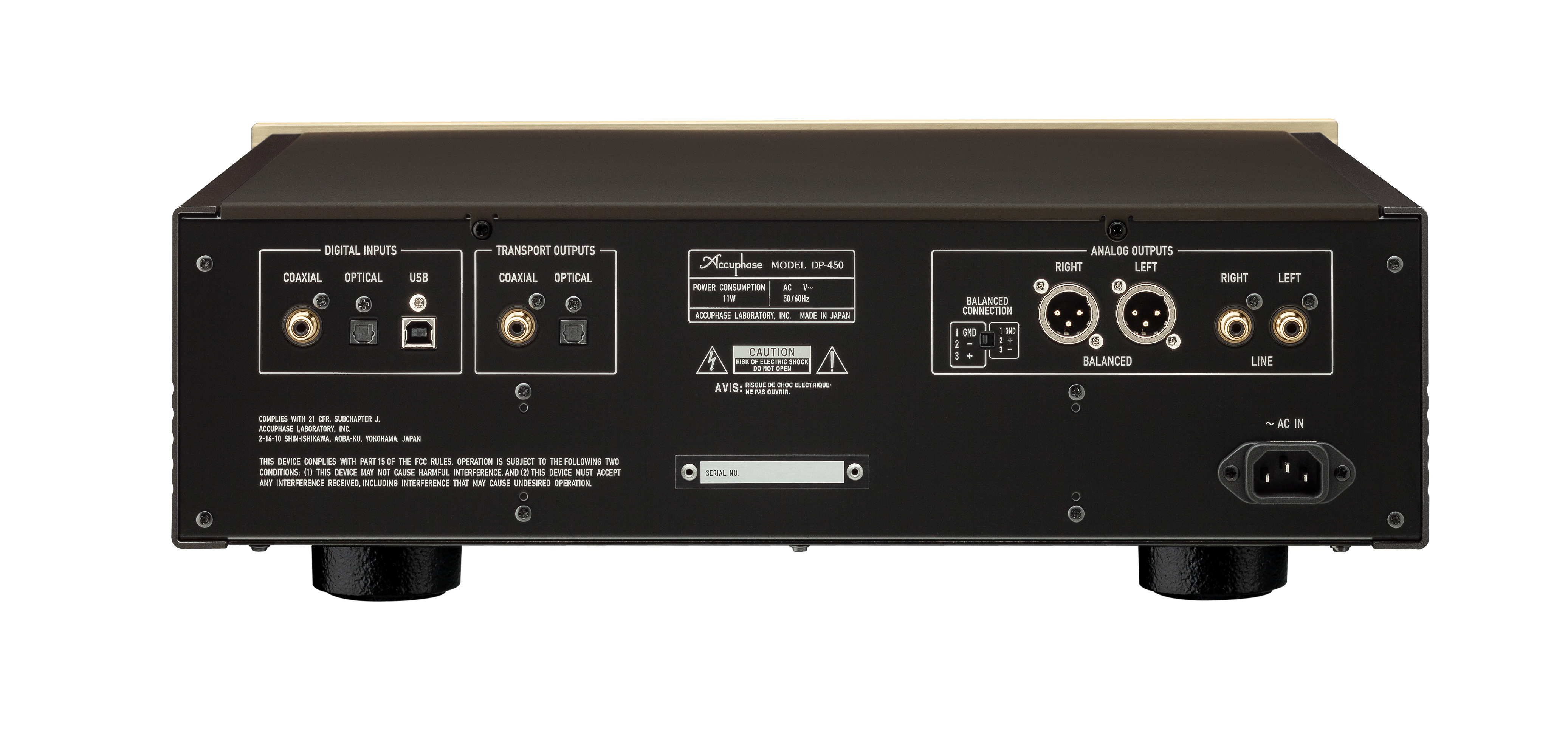 Accuphase DP-450: MDS CD-Player
