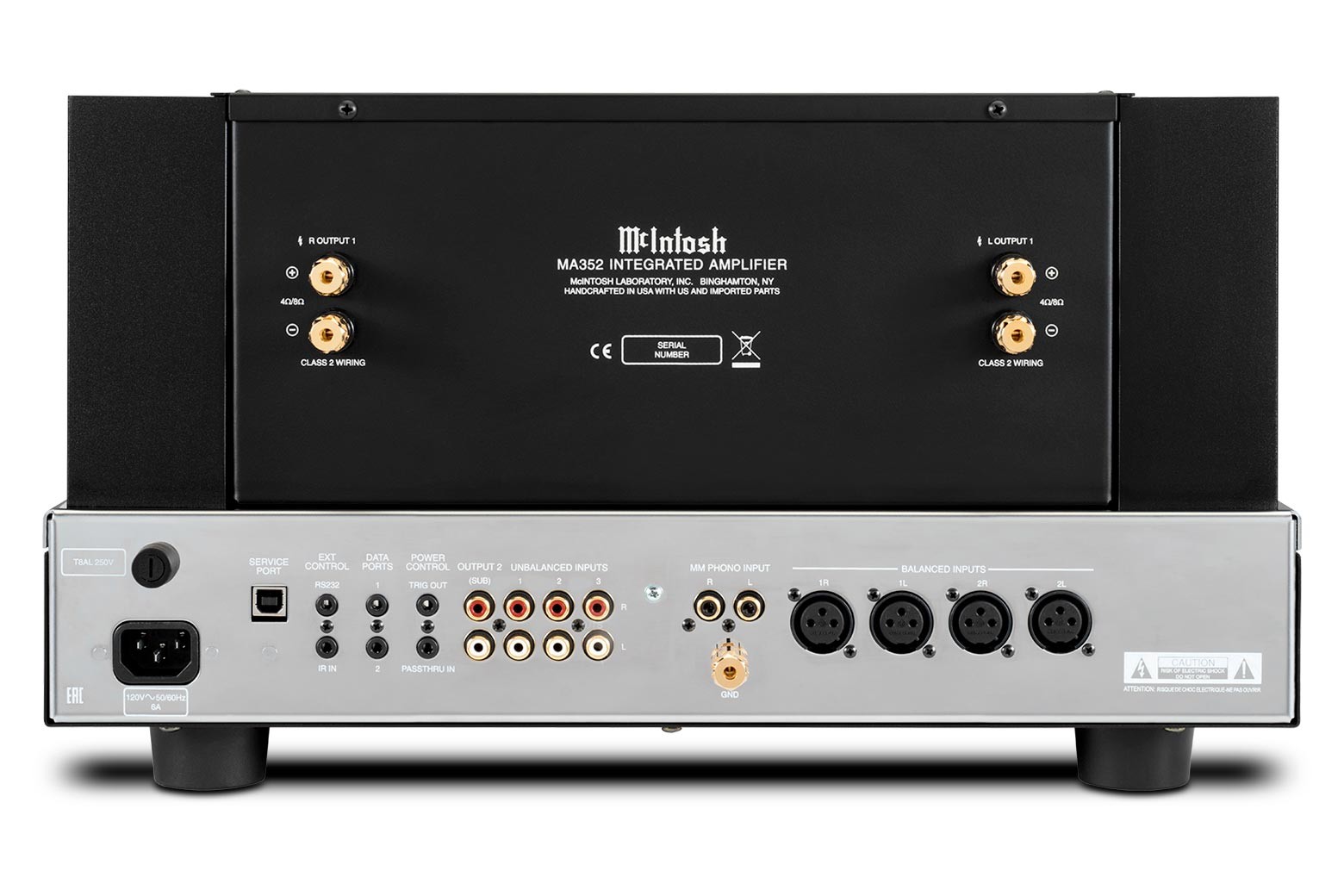 McIntosh MA352 AC  Vollverstärker mit Röhrenvorstufe