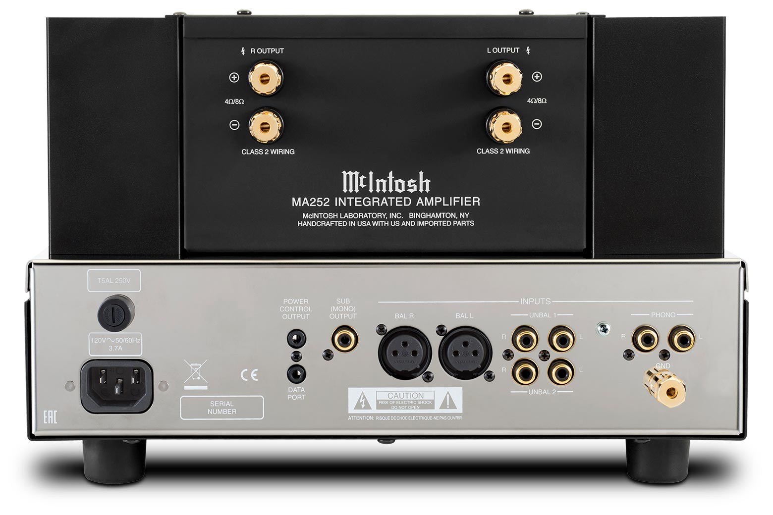 McIntosh MA252 AC  Hybrid-Vollverstärker mit Röhrenvorstufe 