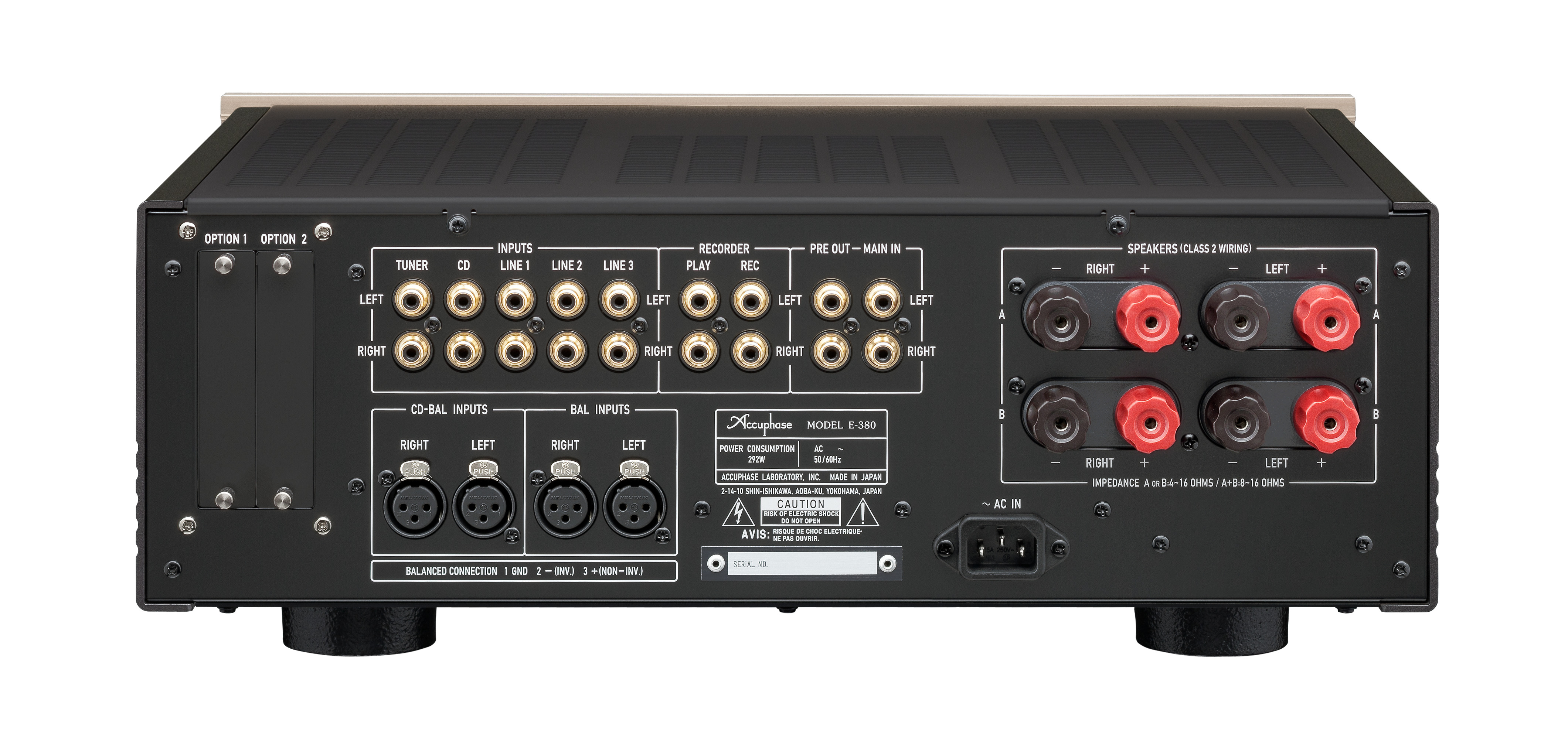 Accuphase E-380: Integrierter Stereoverstärker