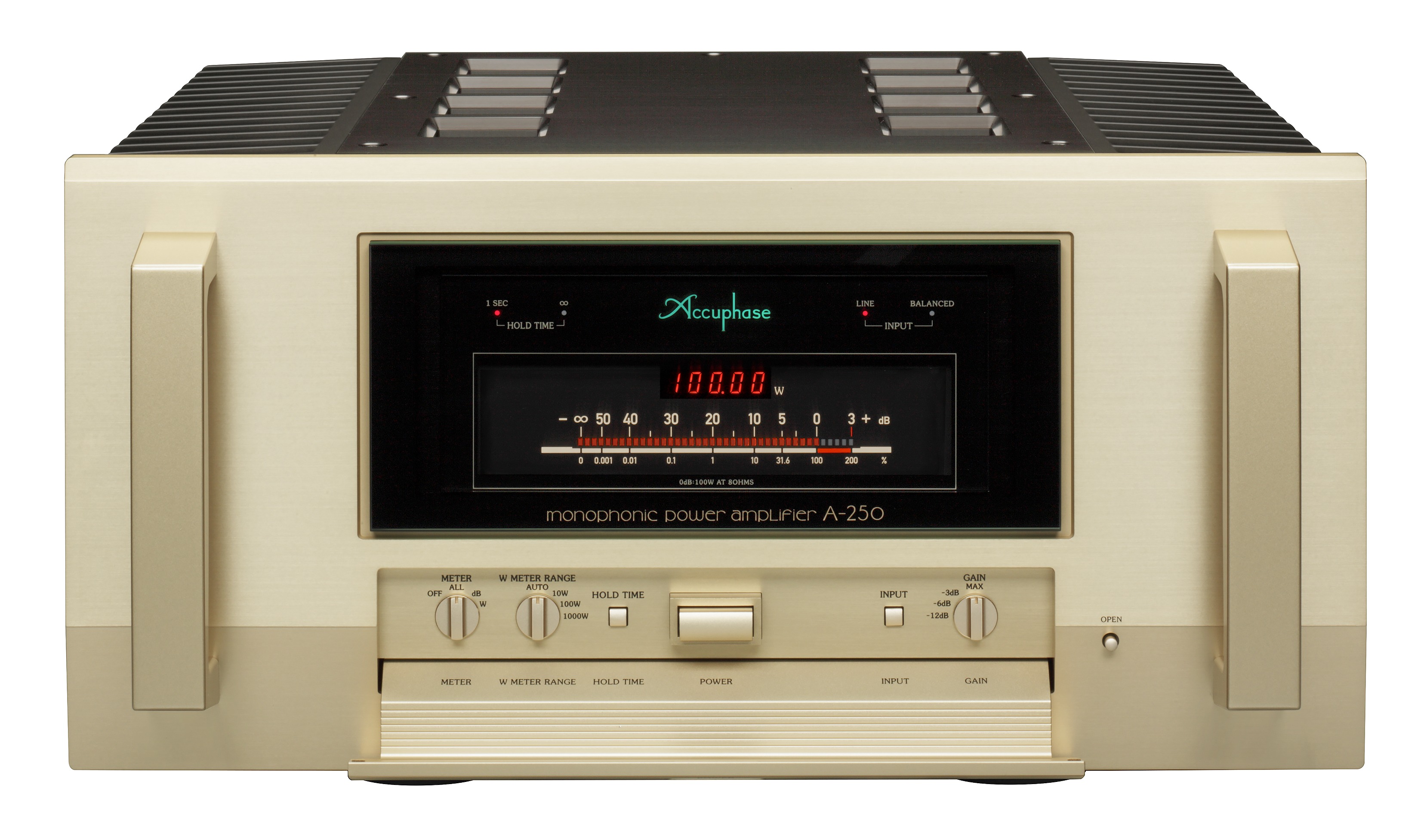 Accuphase A-250: Klasse-A-Mono-Leistungsverstärker