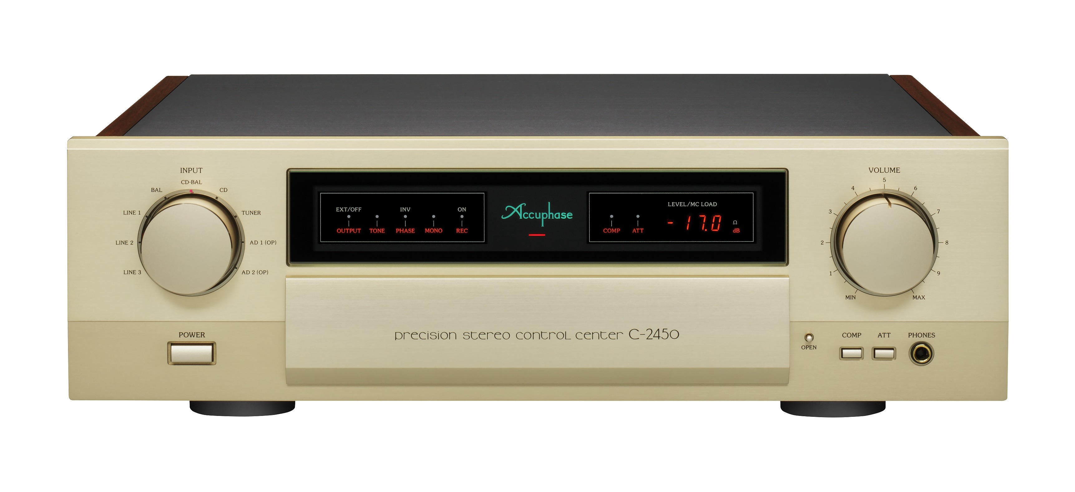 Accuphase C-2450: Präzisions-Stereo-Vorverstärker