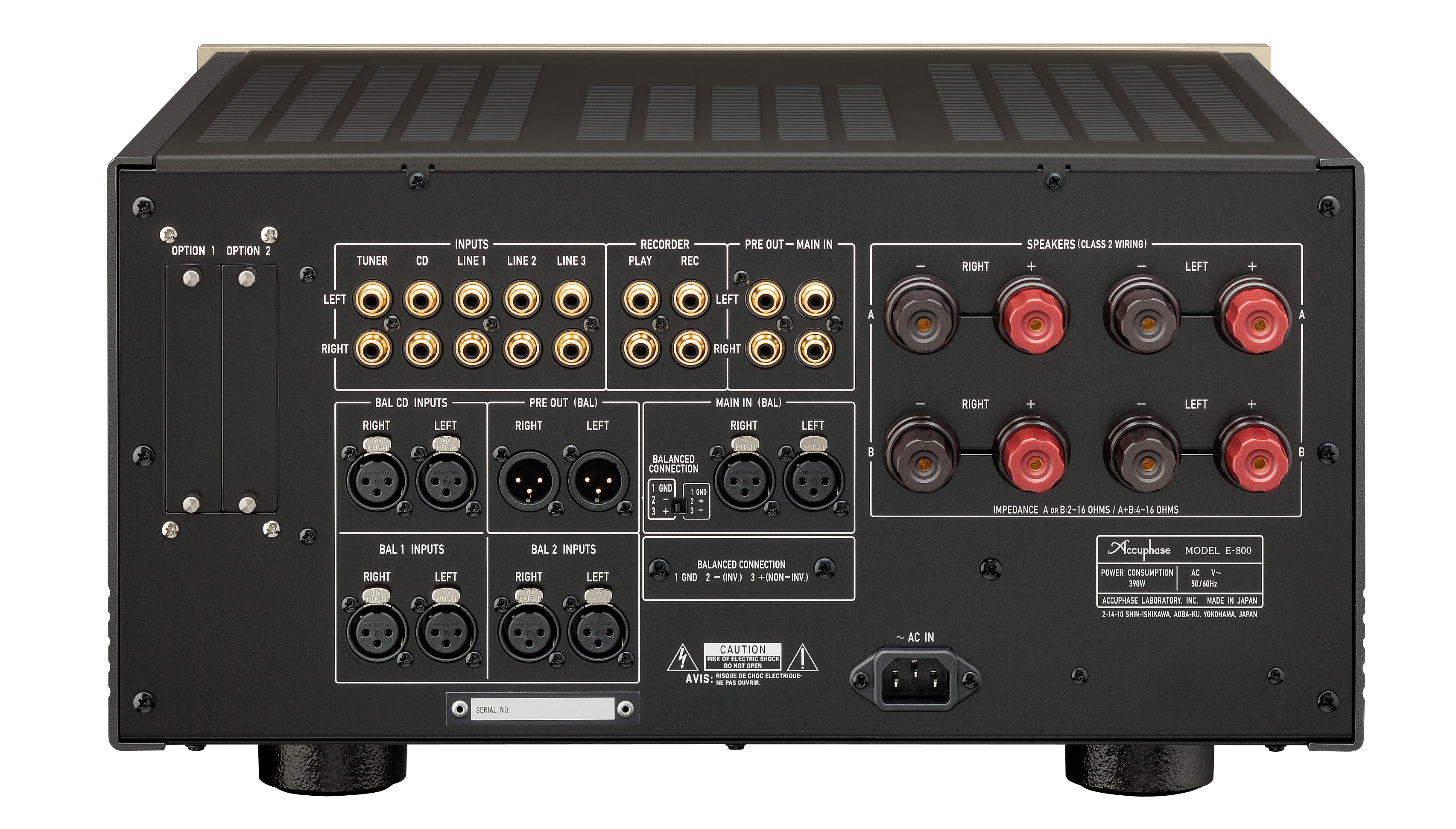 Accuphase E-800: Integrierter Class-A-Stereo-Verstärker