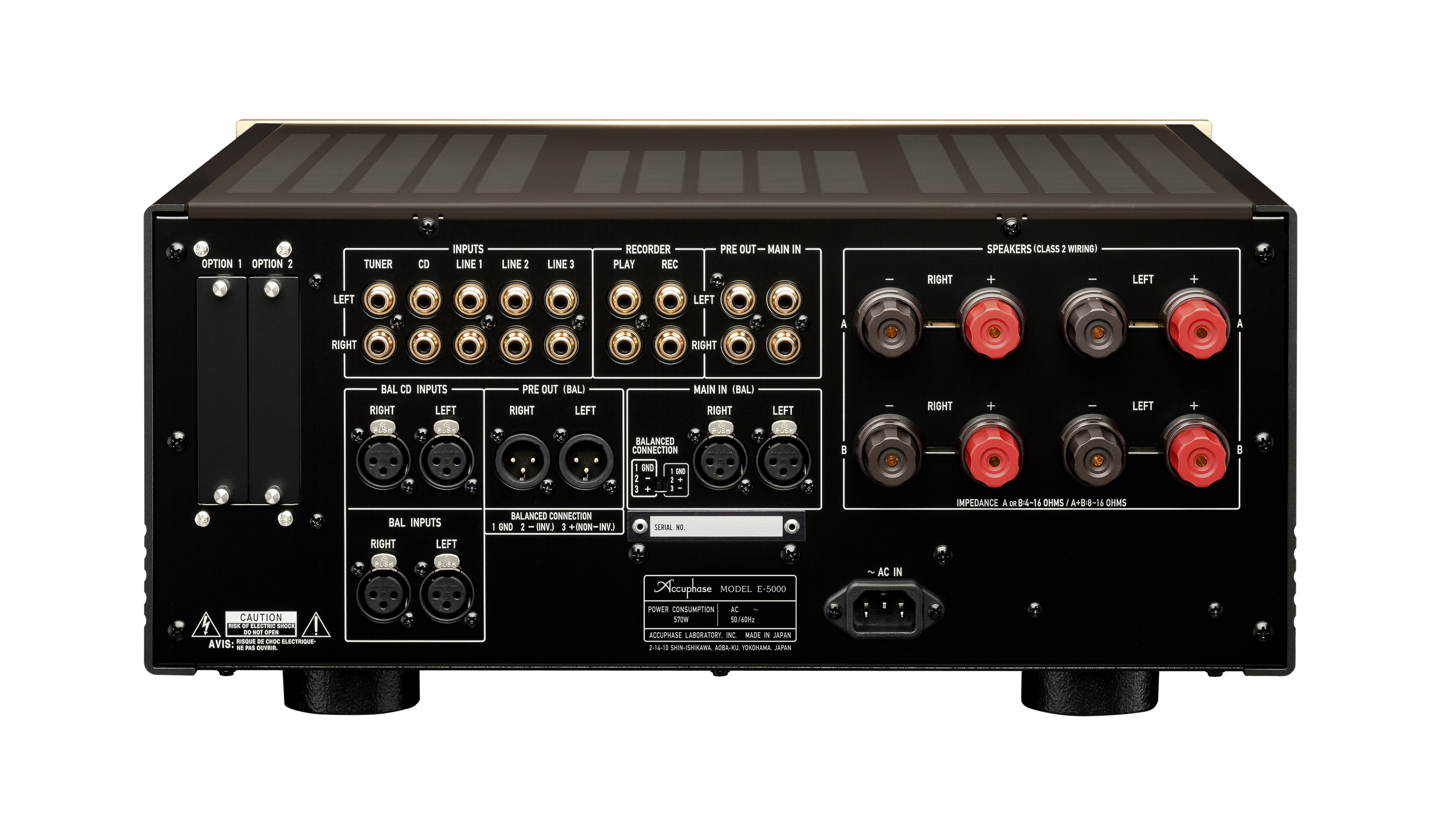Accuphase E-5000: Integrierter Class-AB-Stereo-Verstärker
