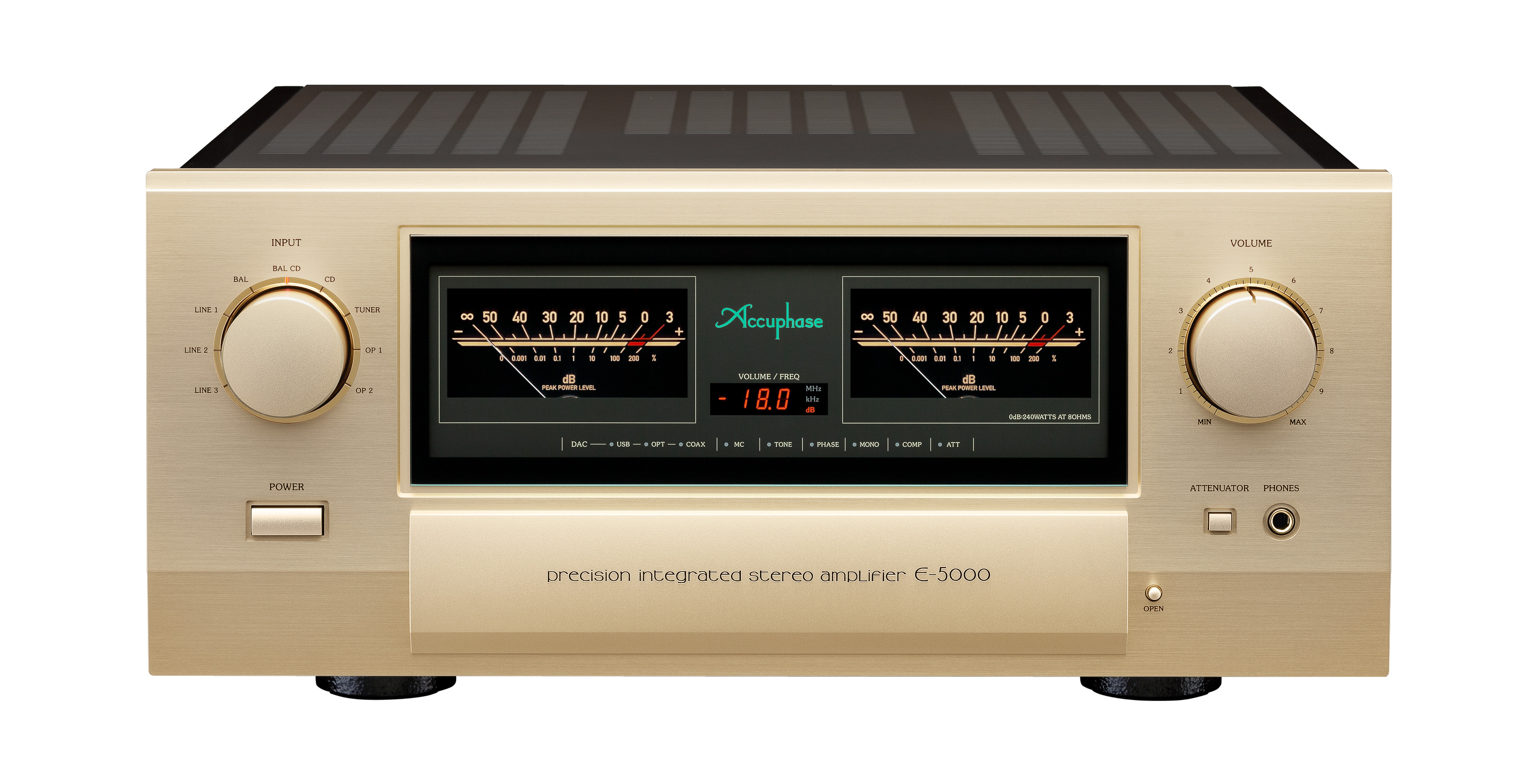 Accuphase E-5000: Integrierter Class-AB-Stereo-Verstärker