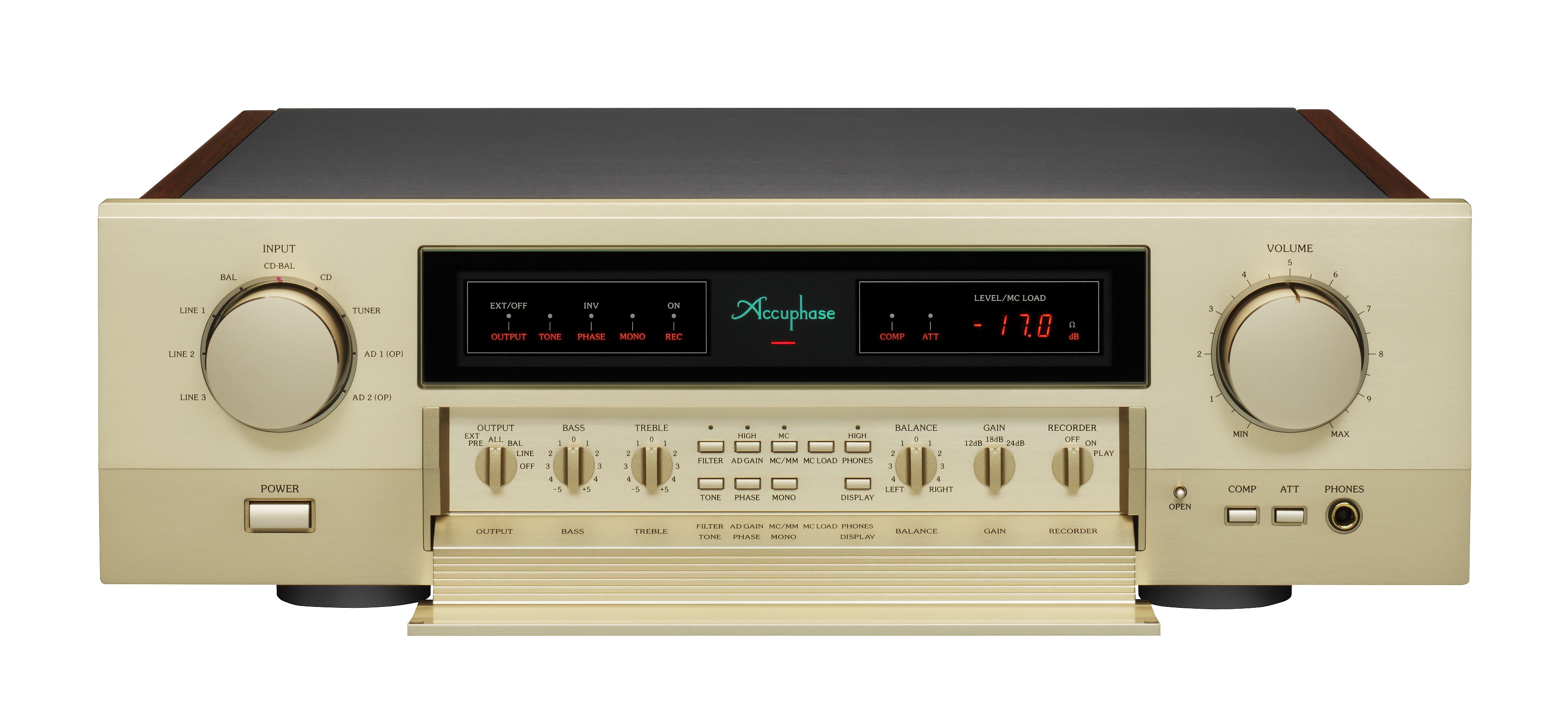 Accuphase C-2450: Präzisions-Stereo-Vorverstärker