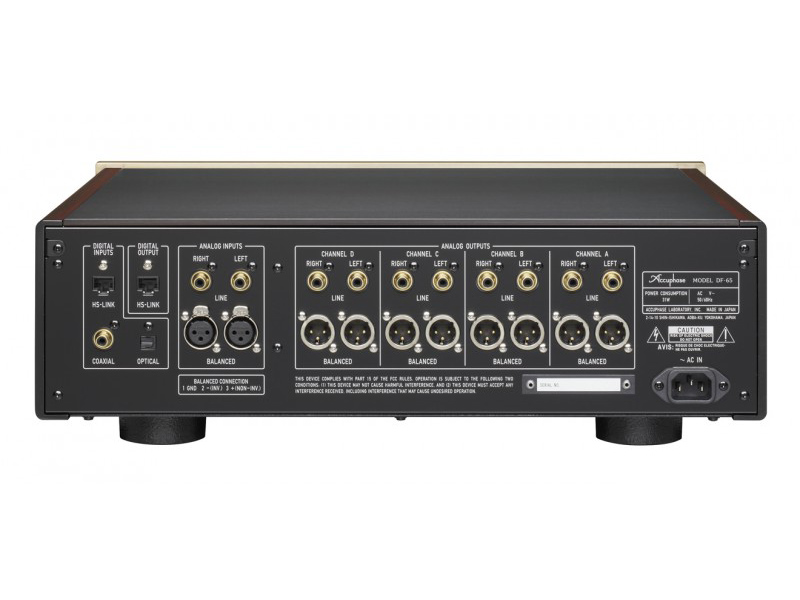 Accuphase DF-65: Digitale Frequenzweiche