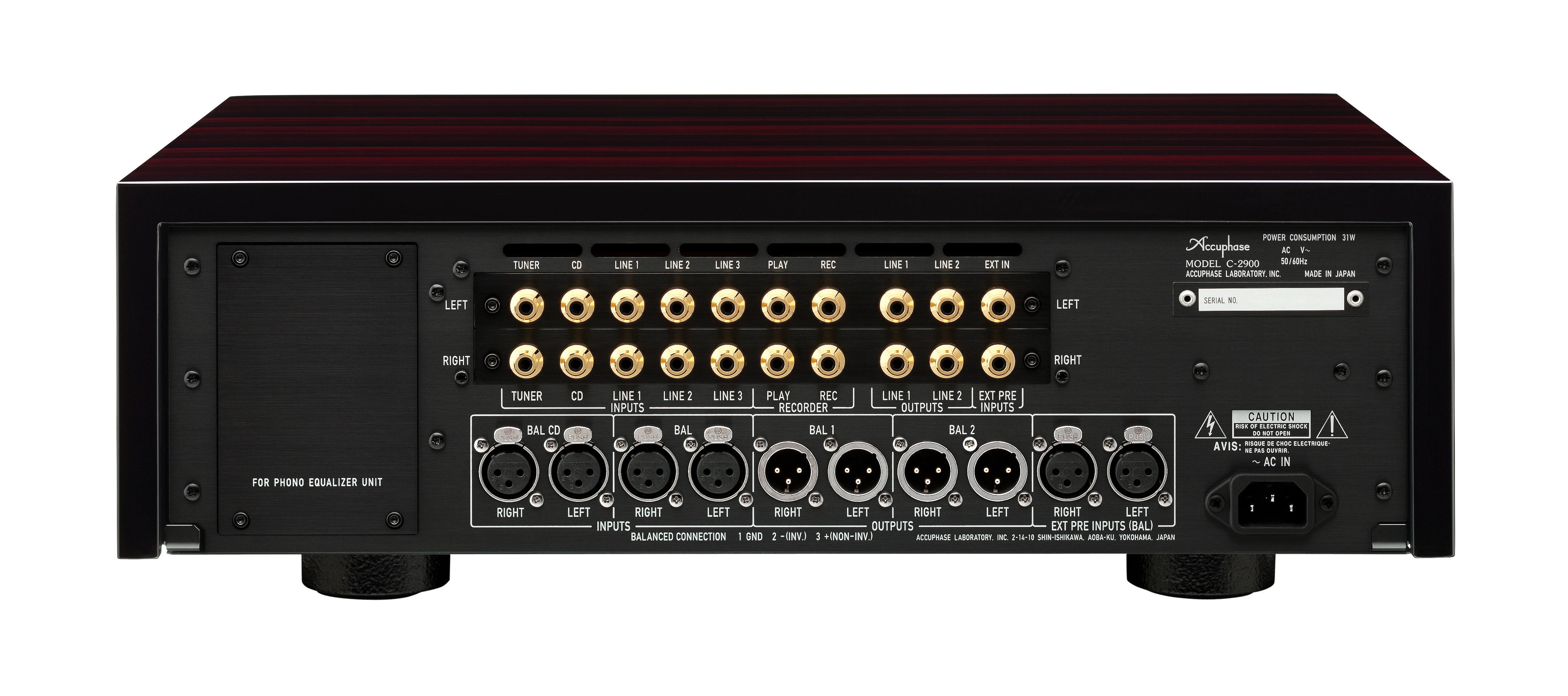 Accuphase C-2900: Präzisions-Stereo-Vorverstärker