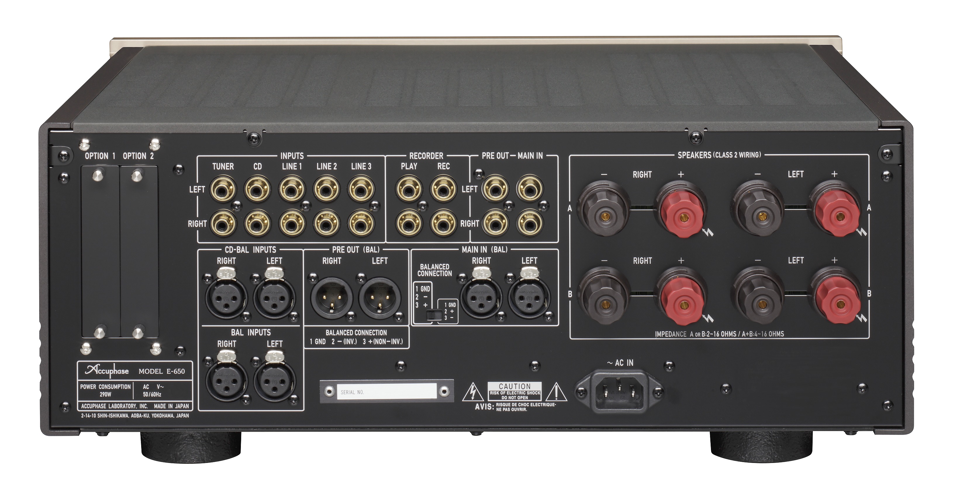 Accuphase E-650: Klasse A Stereo-Vollverstärker